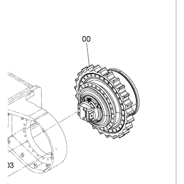 9301480 TRAVEL DEVICE FOR EX1200