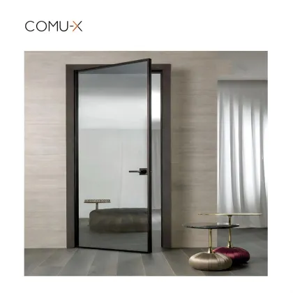 Free Simple Home Kitchen Waterproof Transparent Swing Door