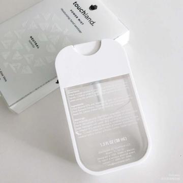Moisturizing and antimicrobial disinfectant spray 38ml Transparent and unscented