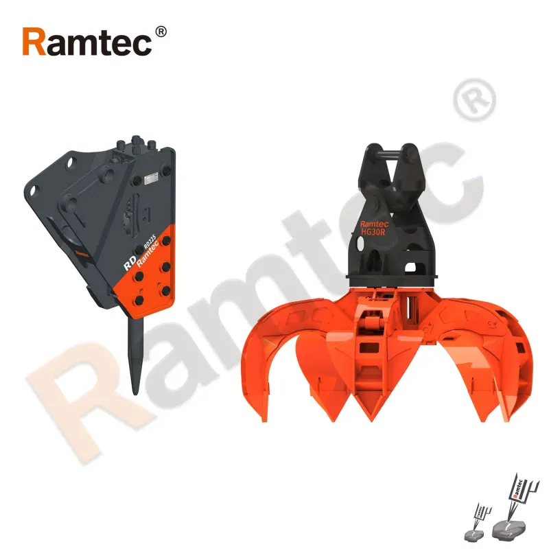 Silent and Eco-Friendly Hydraulic Breaker for Efficient Skid Steer Loader Operations