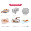 Rak Pendingin Baking Kawat Baja Stainless Steel Dapur