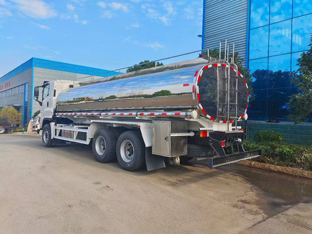 ISUZU Food Grade Stainless Steel Milk Tank Truck