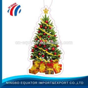 Beautiful 1.6mm pine tree air freshener christmas tree