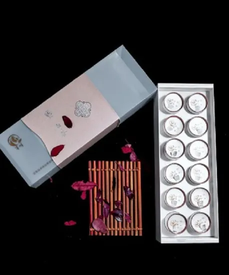 Small pot of white tea