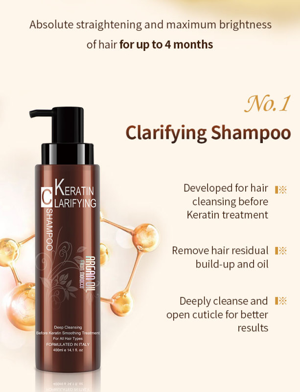 Refreshing Clarifying Shampoo Effectively Cleaning Scalp Anti Hair Loss Hair Shampoo