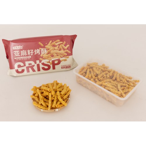 Delicious Baked Crispy Flaxseed