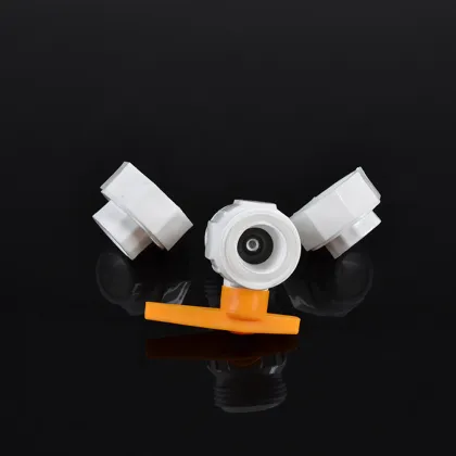 PPR Double Union Steel Core Ball Valve