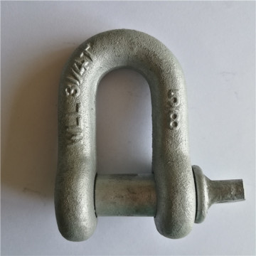 China US Type D Drop Forged Chain Shackle Manufacturer