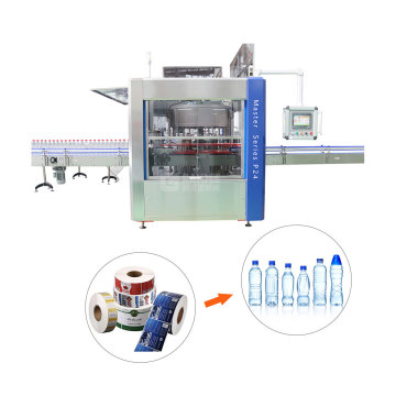 Kennzeichnungsmaschine für Hot Melt Melt -Kleber -Aufkleber: Automatische Etikettenfilm Applikator -Wrap Umarttyp