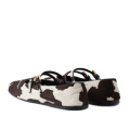 Trendy Cow Pattern Flat Shoes