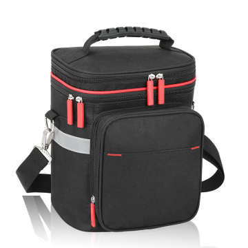 Multi-Pocket Leakproof Waterproof Thermal Beach Tote Cooler Bag for 6 Cans