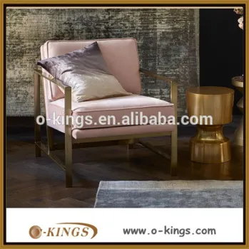 Best quality golden leisure sofa and coffee table set dubai hotel