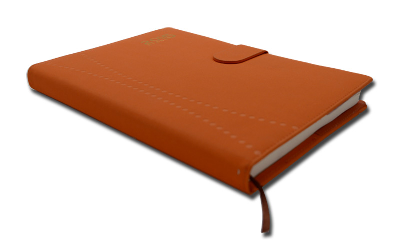 PU Leather School Work Notebook