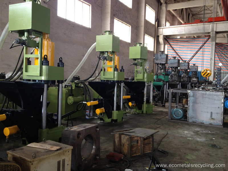 Scrap Brass Debris Briquette Machine With CE