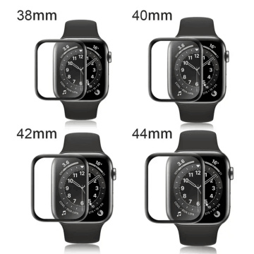 Pelindung Skrin Apple Watch Liputan 3D melengkung