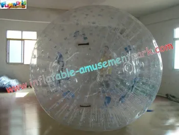 Inflatable 1.0mm Thick Pvc Or Tpu Zorb Ball For Grassland, Zorb Ramp For Kids, Adult