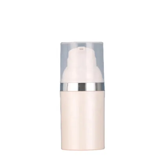 Custom White PP Airless Emulsion Bottle, 100ml Large Capacity Cosmetic Packaging
