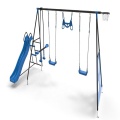 Crianças ao ar livre playground jardim slide e swing set