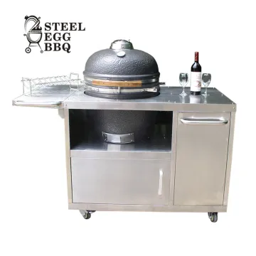 SEB KAMADO barbecuetabl industrial japonesa parrilla de carbon estufa accesorios offset smoker de parrilla de acero inoxidable