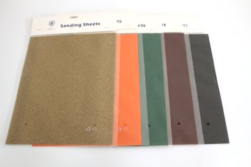 OEM garnet sandpaper with package for supermarket