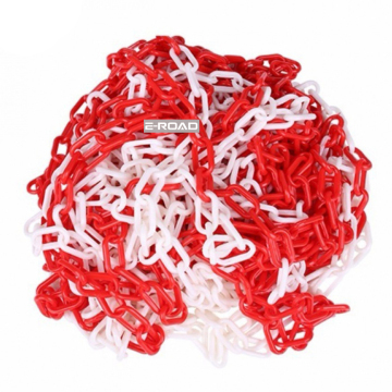 PE Material Traffic Safety Road Warning Barrier Plastic Chain