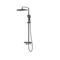 3 functions brass bathtub shower column set