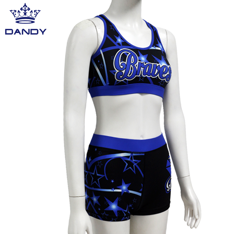 Öz Sublimasiya Cheerleading Uniformaları dizayn edin