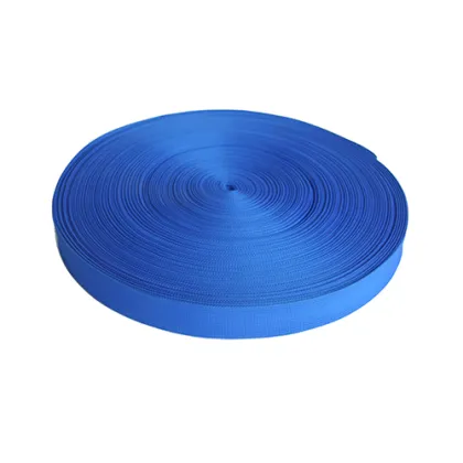Blue PP Woven Tape Ribbon Webbing