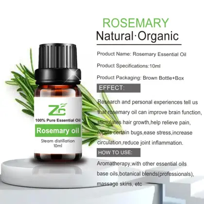  Plant Pure Rosemary Essential Oil