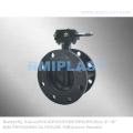 PE Butterfly Valve Flange End για άρδευση