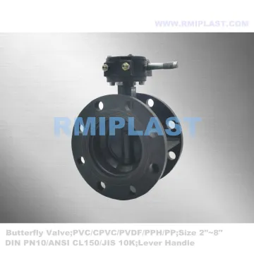 Cheap Agriculture Plastic PE Butterfly Valve