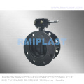 PE Butterfly Valve Lill End للري