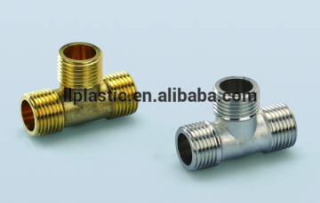 Plumbing accessories brass fittings brass male tee