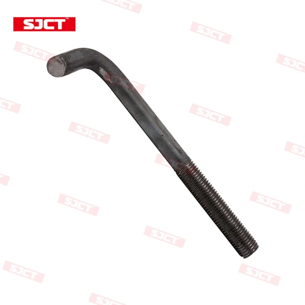 L anchor bolt used in photovoltaic mounting systems