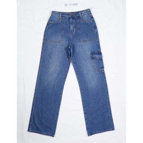 Gelegenheitsdamen Jeans Großhandel Elastic Taille