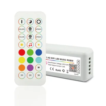 WIFI Music Remote RGB LED Controller for LED Strips and Modules