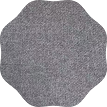 Flannel wool and chemical fiber blend suit fabric