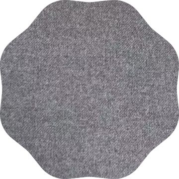 Flannel wool and chemical fiber blend suit fabric