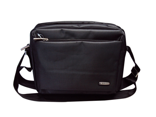 Black Men Waist Bag Laptop Bag (SM8041B)