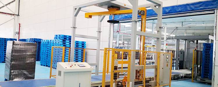 Gantry Rotary Arm Stretch Pallet Wrapping Machine Gantry Rotary Arm Stretch Pallet Wrapping Machine