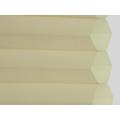 Beige color electric honeycomb blind fabric for door