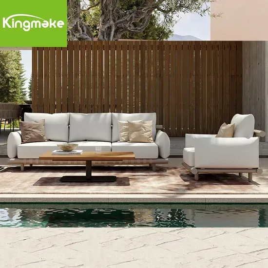Modern Outdoor Aluminum Sofa Set