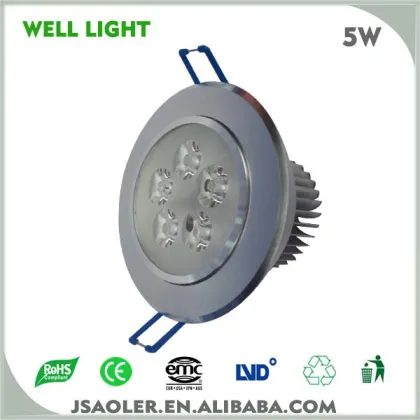 rechargeable led lights led work lights 5W roundness ceiling lights
