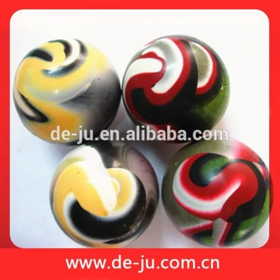 Solid Rubber Pattern Gardon Playing Bouncing Ball For Adult