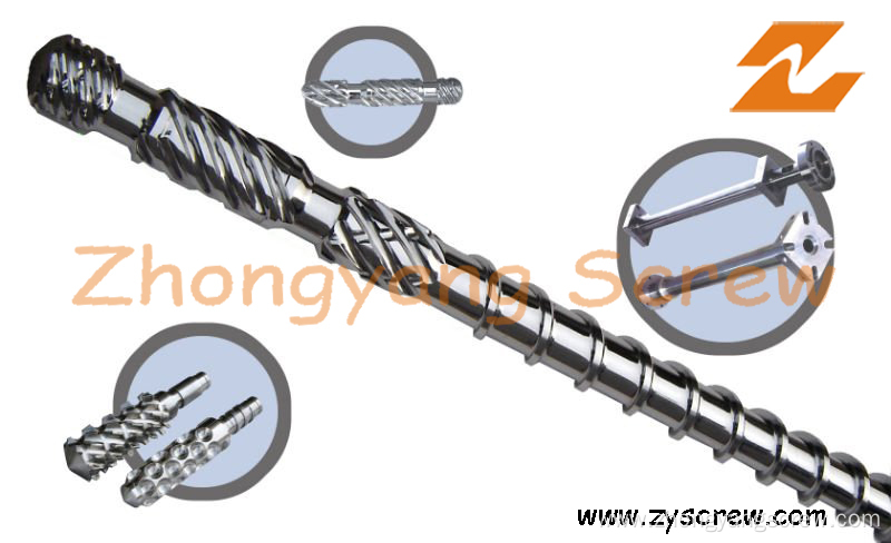 Single Screw and Barrel for Extruder