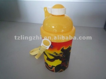 3D design Plastic water bottle/kettle/canteen 400ml