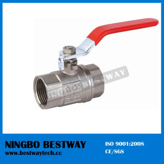 Forged Brass Ball Valve DN50 with Lever Steel Handle