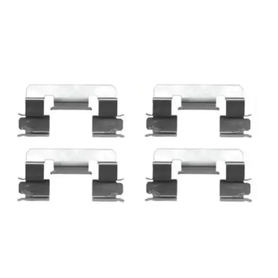 Deluxe Auto Disc Brake Pad Hardware Kits - Brake Caliper Clips for Toyota