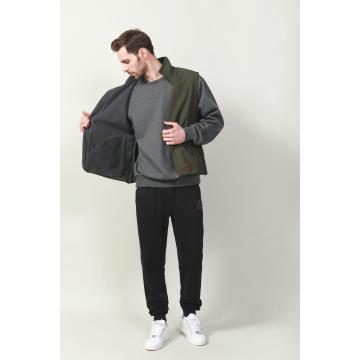 Gilet de mode de coquille molle collée pour hommes