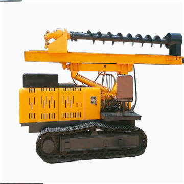 Crawler Hydraulic Photovoltaic Guardrail Post Rammgerät
